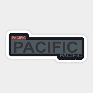 PACIFIC Sticker